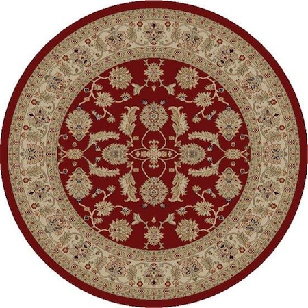 Homeric 9 ft. 3 in. x 12 ft. 6 in. Jewel Antep Red HO220223